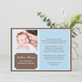 Invitation au baptême (Debout devant)