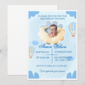 Invitation au baptême (Devant / Derrière)