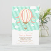 Invitation au baptême de ballons à air chaud (Debout devant)