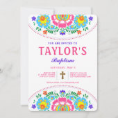 Invitation au baptême de Fiesta (Devant)