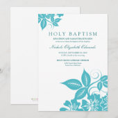 Invitation au baptême de la flore aquatique (Devant / Derrière)