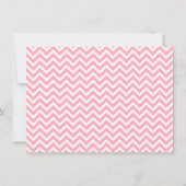 Invitation au baptême de la petite fille Dove mode (Dos)