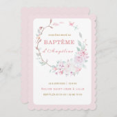 Invitation au baptême de notre fille becomes "Bapt (Devant / Derrière)