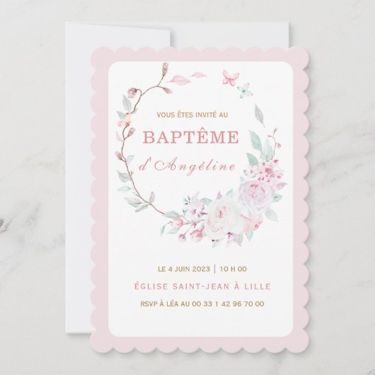 Invitation au baptême de notre fille becomes "Bapt (Devant)