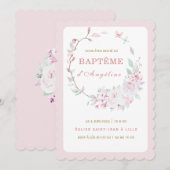 Invitation au baptême de notre fille becomes "Invi (Devant / Derrière)