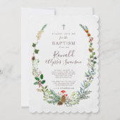 Invitation au baptême des bois d'hiver (Devant)