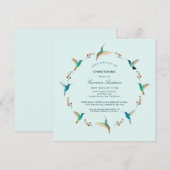 Invitation au baptême des colibris (Devant / Derrière)