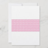 Invitation au baptême des filles (Dos)