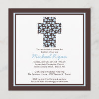 Invitation au baptême des Garçons de Croix Bleue B