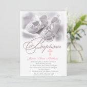 Invitation au baptême élégant et moderne (Debout devant)