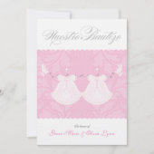 Invitation au baptême| Nuestro Bautizo (Devant)