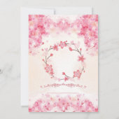 Invitation au baptême pour Olivia Wilson (Dos)