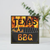 Invitation au barbecue chaud du Texas (Debout devant)