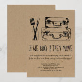 Invitation au barbecue de la fête (Devant / Derrière)