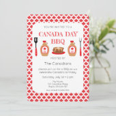 Invitation au barbecue de la fête du Canada (Debout devant)