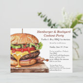 Invitation au barbecue de la Fête du Père - Juicy  (Debout devant)