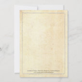 Invitation au barbecue de la journée commémorative (Dos)