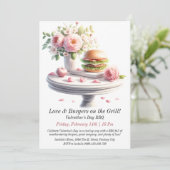 Invitation au barbecue de la Saint-Valentin sur me (Debout devant)