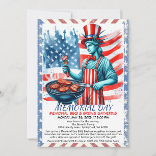 Invitation au barbecue du jour commémoratif - Jard