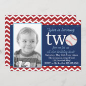 Invitation au baseball All-Star (Devant / Derrière)