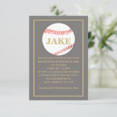 Invitation au baseball Bar Mitzvah, Bar Mitzvah (Debout devant)