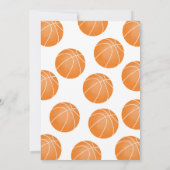 invitation au basket-ball (Dos)