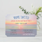 Invitation au Beach Sunrise Party (Debout devant)