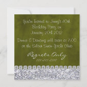 Invitation au Beurre-papillon 40e anniversaire (Dos)