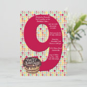 Invitation au Big 9 Birthday Party (Debout devant)