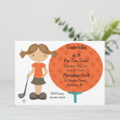 Invitation au Big Golf Ball Girls Party (Debout devant)