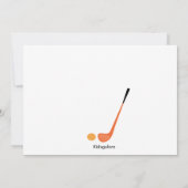 Invitation au Big Golf Ball Girls Party (Dos)