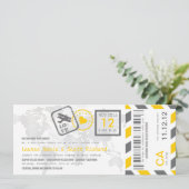 Invitation au billet d'avion Pass Airmail (Debout devant)