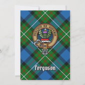 Invitation au blason du clan Ferguson (Dos)