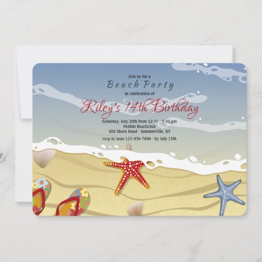 Invitation au bord de la mer (Devant)