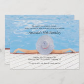 Invitation au bord de la piscine (Devant / Derrière)