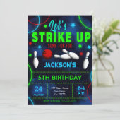 Invitation au bowling (Debout devant)