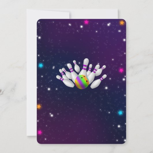 Invitation au bowling (Dos)