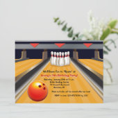 Invitation au bowling 'Fun To Spare' (Debout devant)