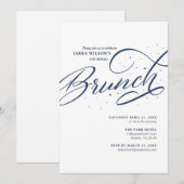 Invitation au brunch (Devant / Derrière)