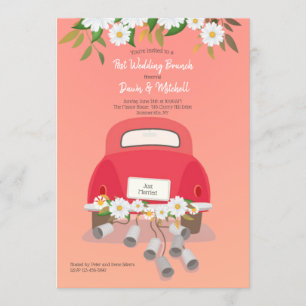 Invitation au brunch après mariage