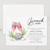 Invitation au brunch avec la mariée (Devant / Derrière)
