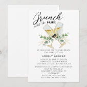 Invitation au brunch avec la mariée (Devant / Derrière)