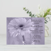 Invitation au brunch d'après-mariage aux marguerit (Debout devant)