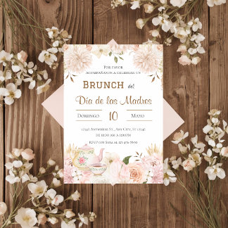 Invitation au brunch de la fête des Mères