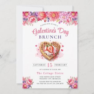 Invitation au brunch de la Saint-Valentin de la Ga