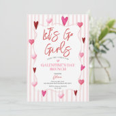 Invitation au brunch de la Saint-Valentin entre fi (Debout devant)
