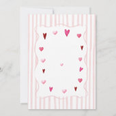 Invitation au brunch de la Saint-Valentin entre fi (Dos)