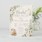 Invitation au brunch de mariage (Debout devant)