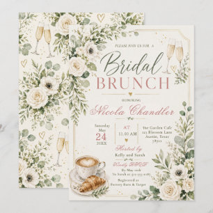 Invitation au brunch de mariage