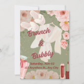 Invitation au brunch de mariage (Devant)